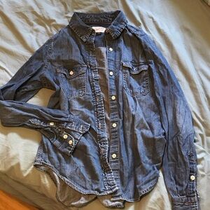 Universal Thread Blue Denim Shirt